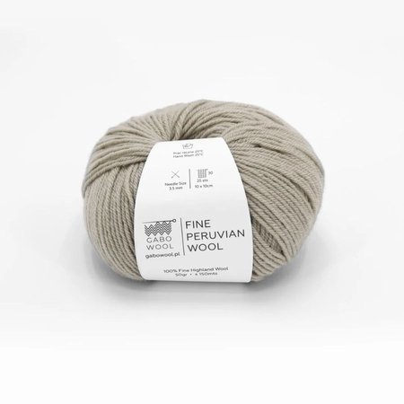 Fine Peruvian Wool szaro-beżowy 
