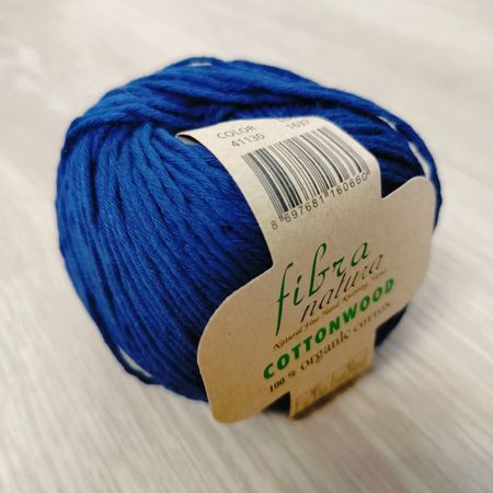 Fibra Natura Cottonwood - granatowy