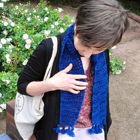 Forget me not Scarf