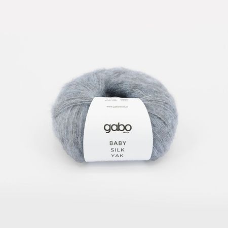 BABY SILK YAK - jasny błękit