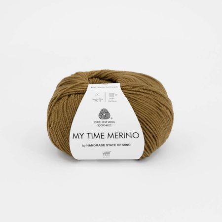 MY TIME MERINO - jasny brąz*