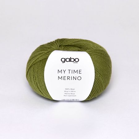 MY TIME MERINO - oliwkowa zieleń*